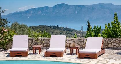 Villa Jimmy's Katomeri 3 avec vue sur la mer, Wi-Fi et climatisation