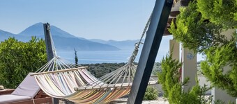 Villa Jimmy's Katomeri 3 avec vue sur la mer, Wi-Fi et climatisation