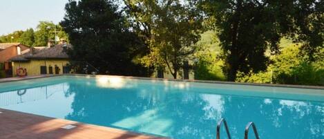 Seasonal outdoor pool