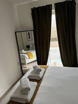 아파트 | 1 개의 침실, 다리미/다리미판, 무료 WiFi, 침대 시트