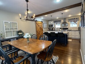 Dining - Summer Fever - Modern Farmhouse, watch ASV fireworks from the backyard! (Oneonta)