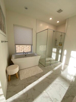 Shower, towels, soap, toilet paper - AMAZING brand new home! Hiking trails right outside your front door! (Fountain Hills)