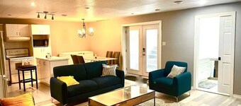 A beautiful 2bedroom in-law suite with separate entrance and complete privacy.