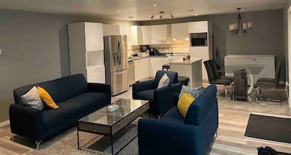 A beautiful 2bedroom in-law suite with separate entrance and complete privacy.