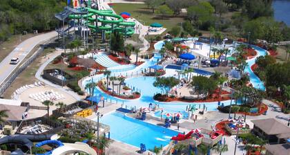 Luxury Getaway with Waterpark Steps Away