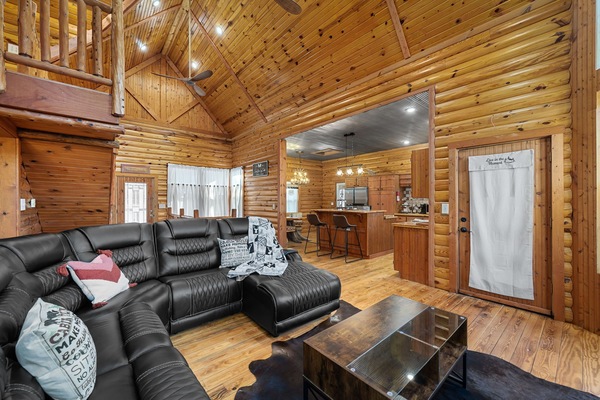 Smart TV, fireplace, video games