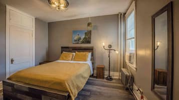 1 chambre, fer et planche à repasser, Wi-Fi, literie fournie