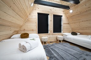 2 habitaciones, escritorio, wifi gratis y ropa de cama