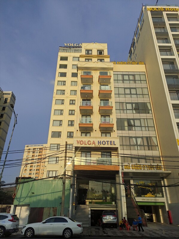 Fassade der Unterkunft