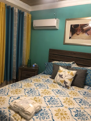 1 soveværelse, strygejern/strygebræt, gratis Wi-Fi, sengetøj