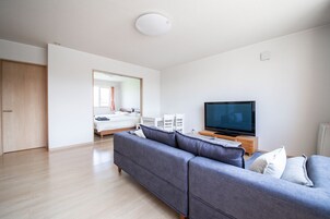 Basic Apartment | Living area | Flat-screen TV