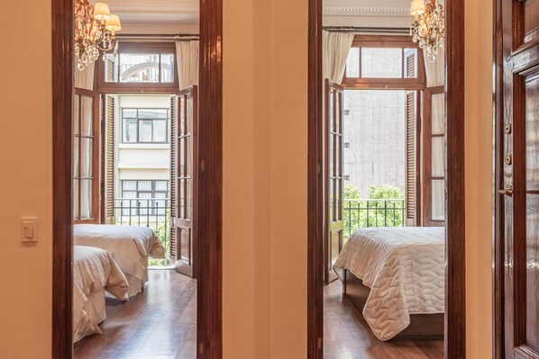 3 habitaciones, wifi y ropa de cama