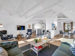 Fernseher, Kamin