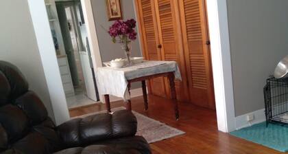 Perfect if you're here for work/extended stay. Great location, pet friendly!
