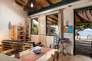Dining - 2 Annexed Apartments -private Place to Swim-large Terrace- Unlimited View (Platanias)
