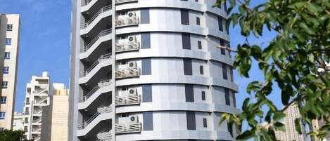 Voorkant van accommodatie