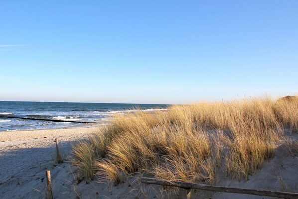 Una spiaggia nelle vicinanze