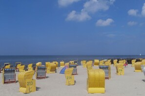 Tæt på stranden