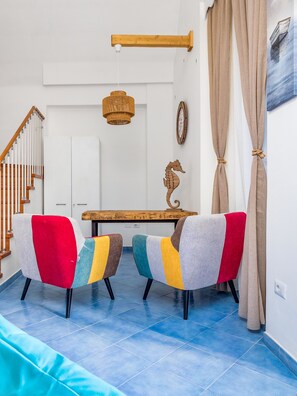 Sala de estar en el lobby