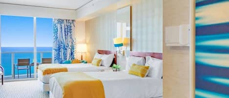 Desk, iron/ironing board, travel crib, WiFi
