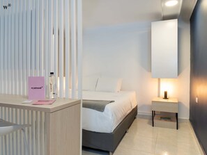 1 soveværelse, skrivebord, Wi-Fi, sengetøj