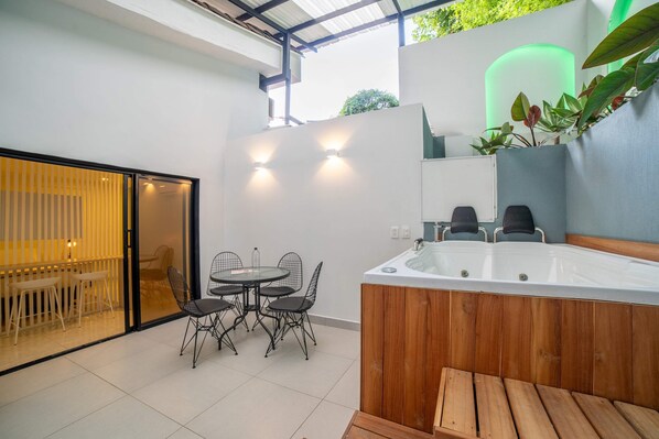 Udendørs spisemuligheder