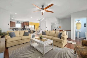 Televisión y oficina 