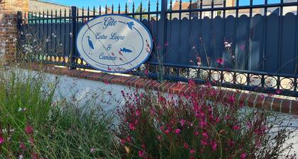 Gßte spacieux à Briare avec terrasse, idéale pour familles et séminaires, animaux acceptés.