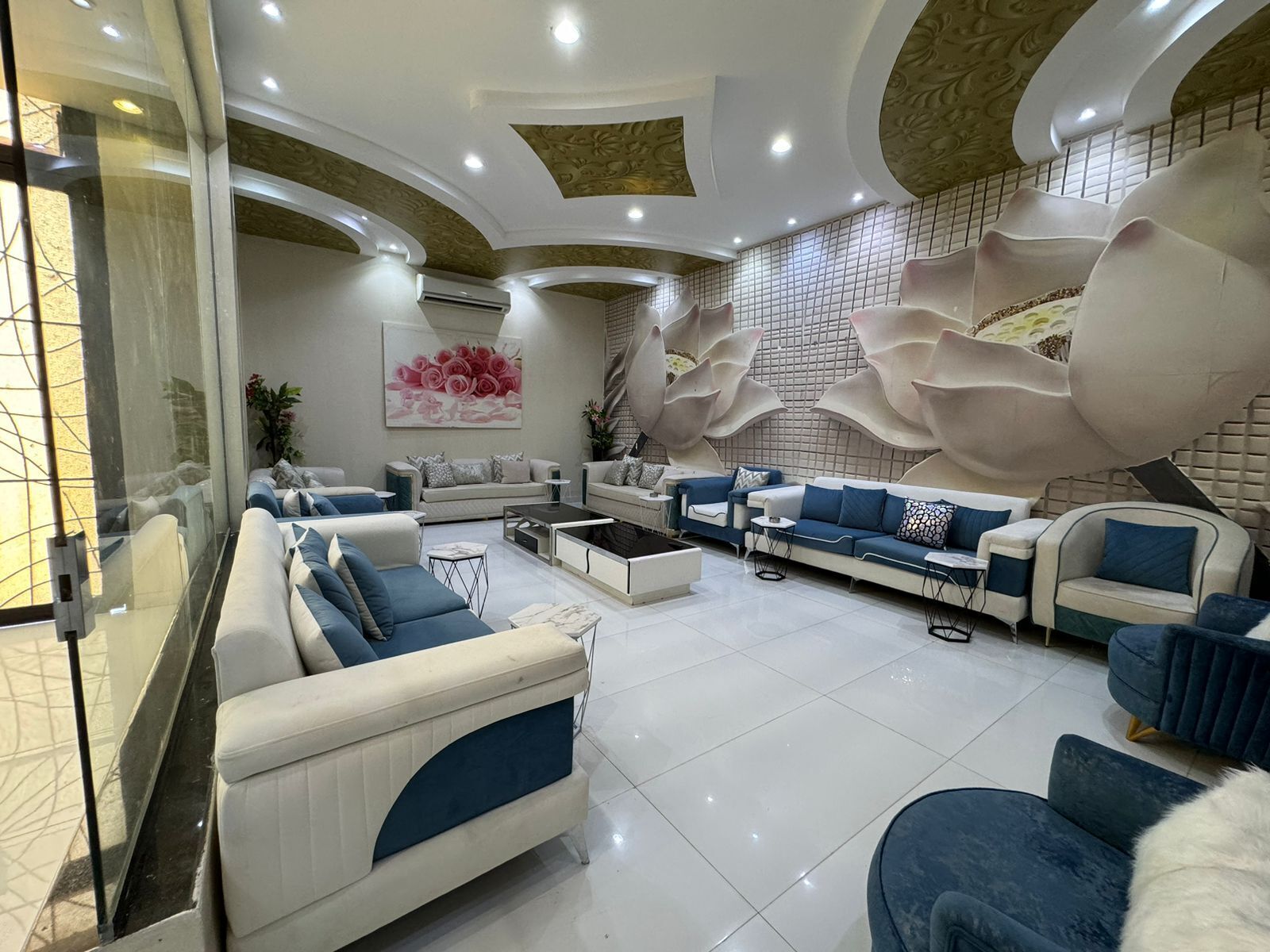 豪華木屋 | 起居區 | 壁爐