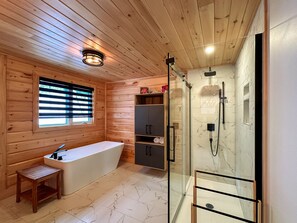Hair dryer, towels