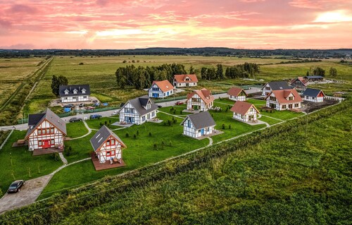 Wunderschönes Haus in Rowy mit Panoramablick