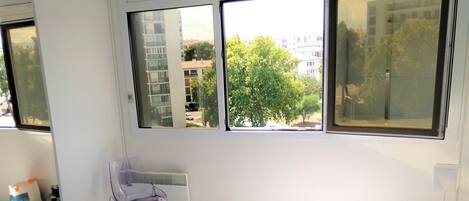 1 bedroom, iron/ironing board