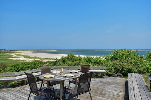 Panoramic Water Views w/ Private Beach!