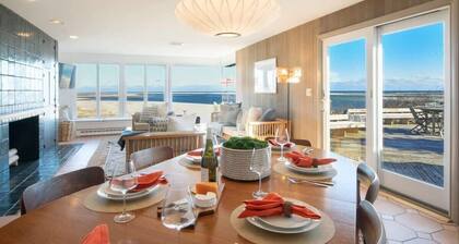 Panoramic Water Views w/ Private Beach!