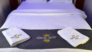 1 Schlafzimmer, Bettwäsche aus ägyptischer Baumwolle