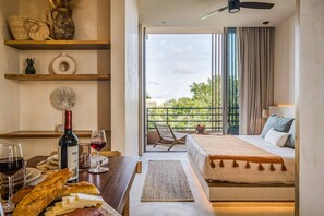 1 bedroom, desk, iron/ironing board, WiFi - Stunning Studio Tulum Jungle w/ Pool Restaurant (Tulum)