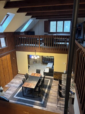 Dining - This dramatic home Located inside THE HIDEOUT offers a unique layout (Lake Ariel)