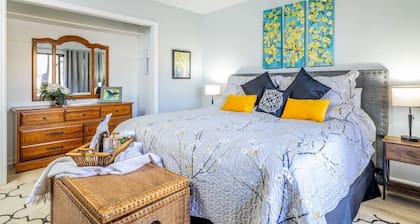 Just steps from your private patio to the river