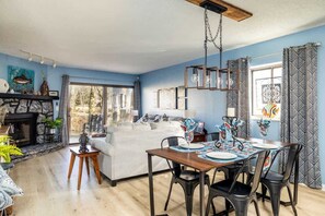 Interior - Just steps from your private patio to the river (Townsend)