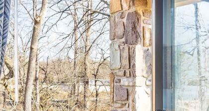 Just steps from your private patio to the river