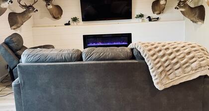 Feel at home in this comfortable getaway steps away from beautiful Memorial Park