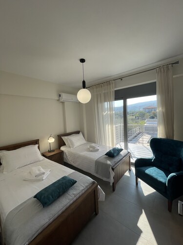 The nest of Louka's luxurius villas in Melissi village near to Xylokastro.