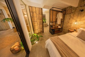 Luxe huisje | 1 slaapkamer, een kluis op de kamer, individueel gedecoreerd