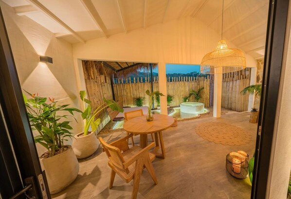 Luxury Cabin | 1 bedroom, in-room safe, bed sheets - ECO HOTEL VERANO AZUL (Villeta)