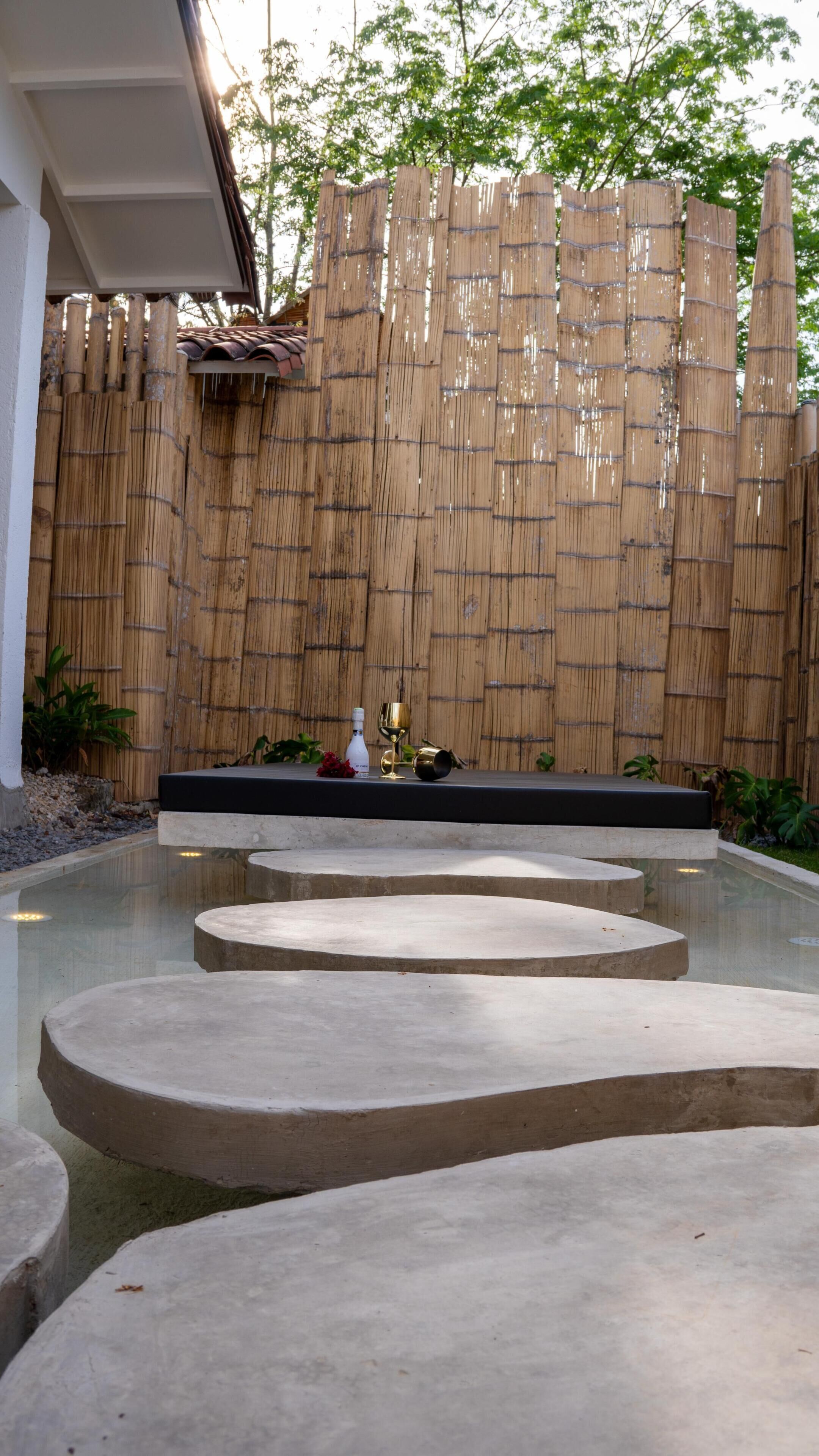 Luxury Cabin, 1 King Bed | Living area | Heated floors