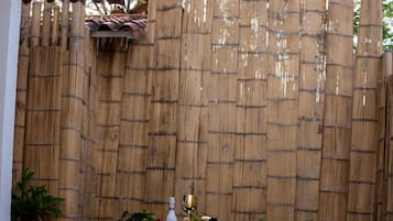 Luxury Cabin, 1 King Bed | Living area | Heated floors