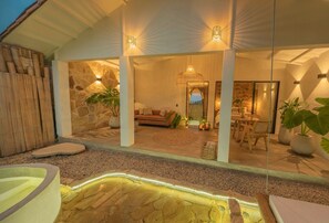 Luxury Cabin | Living area - ECO HOTEL VERANO AZUL (Villeta)