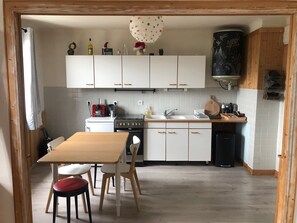 Private kitchen - Loue Appartement 4 Personnes Ski Aussois (Aussois)