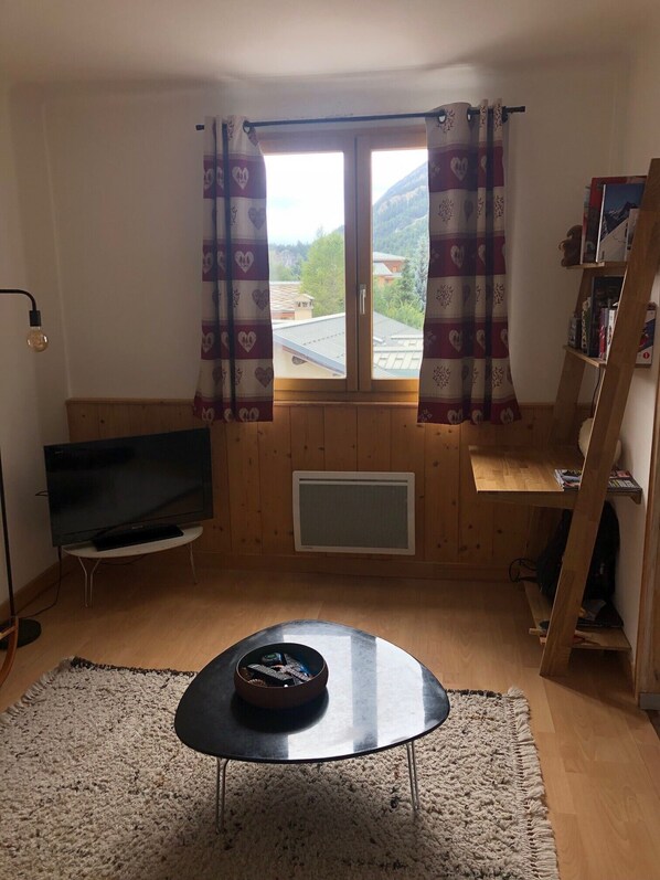 Living area - Loue Appartement 4 Personnes Ski Aussois (Aussois)