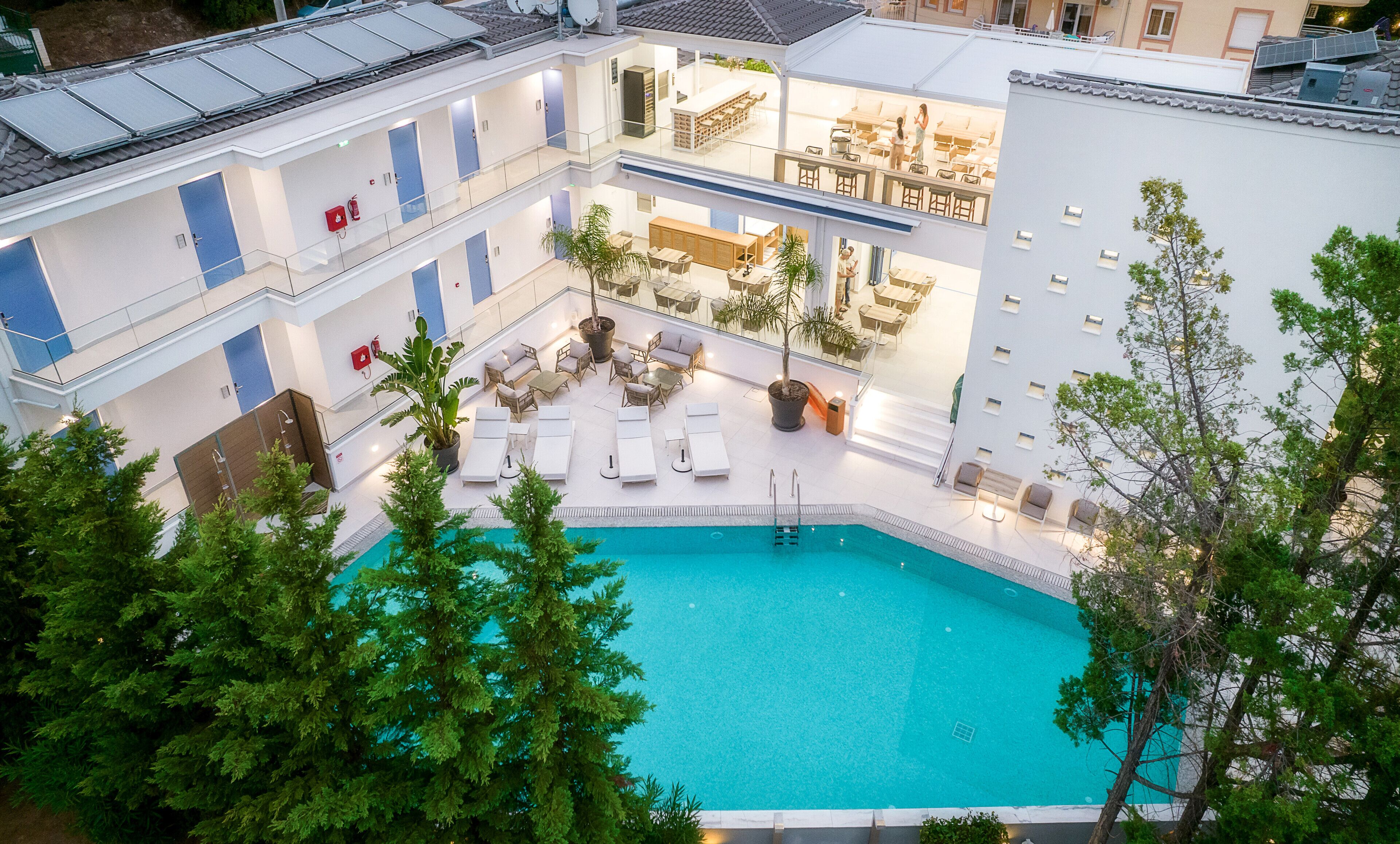 Seasonal outdoor pool